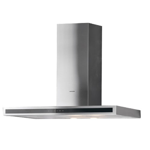 Cappa a parete DROP CONTROL 3173 Garantita 5 Anni da Click Cucina Silver