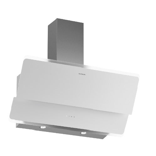 Cappa a parete OSLO DROP CONTROL 3490 Garantita 5 Anni Bianca/Silver