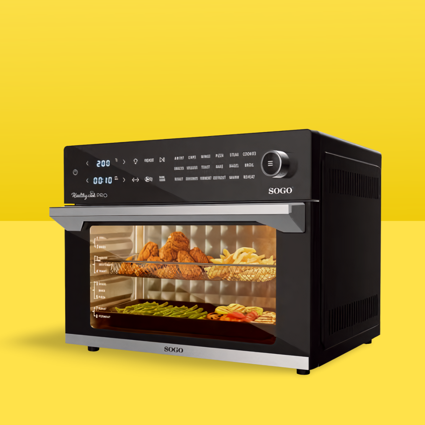 Friggitrice ad Aria Prezzo all in one senza olio Sogo FRE-SS-10495 30L 1800W