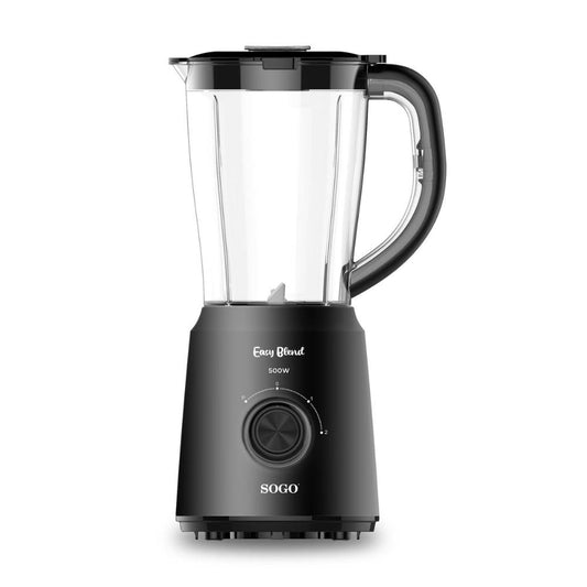 Frullatore nero con contenitore in plastica Sogo 1,5LITRI, 500 W