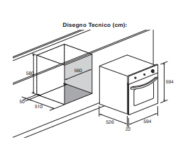 Forno Elettrico Multifunzione Lofra FOVN66GE Made in Italy 60 cm GAIA 6 funzioni Vetro Nero