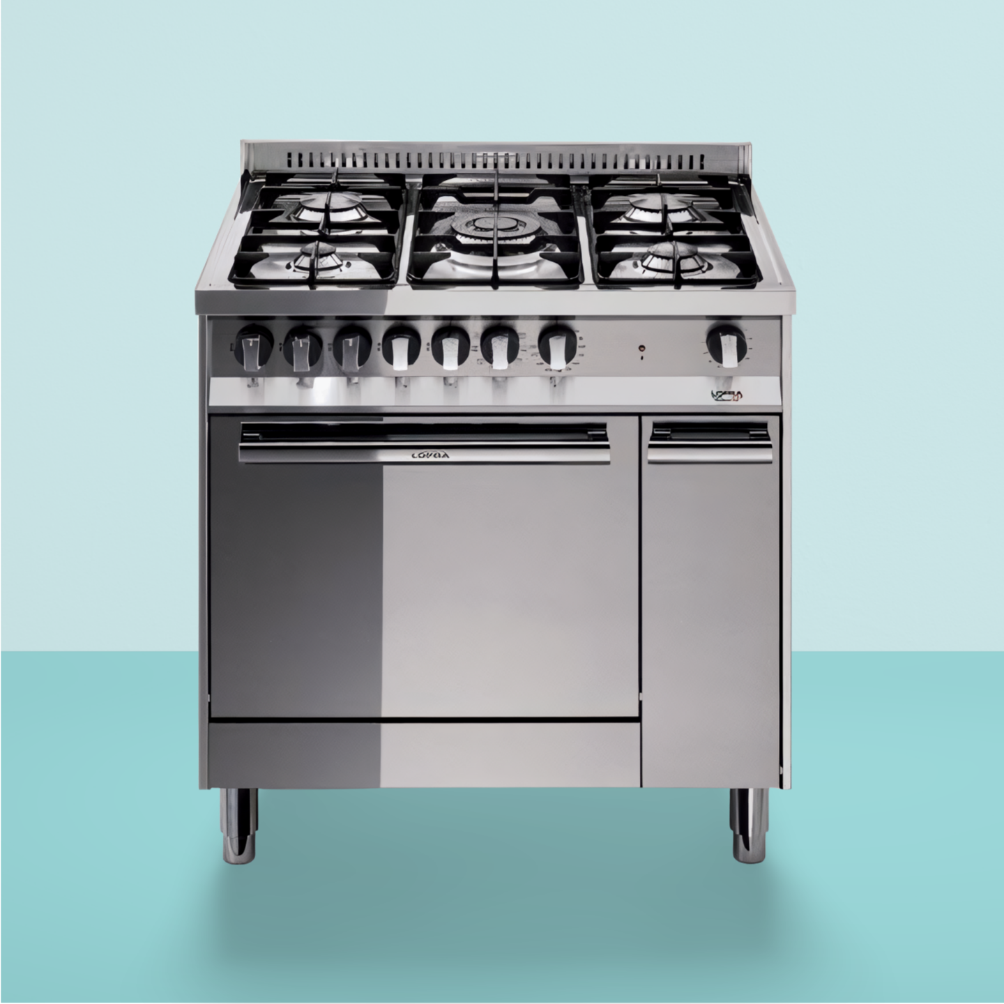 Cucina Lofra- MG86GV/C- Cucina 5 fuochi e forno a gas  80x60 cm