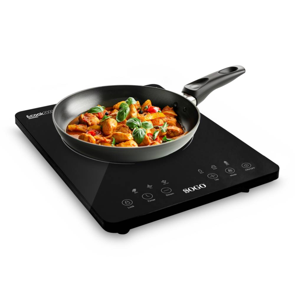 CUCINA A INDUZIONE DIGITALE AD ALTA POTENZA - Ecook2000