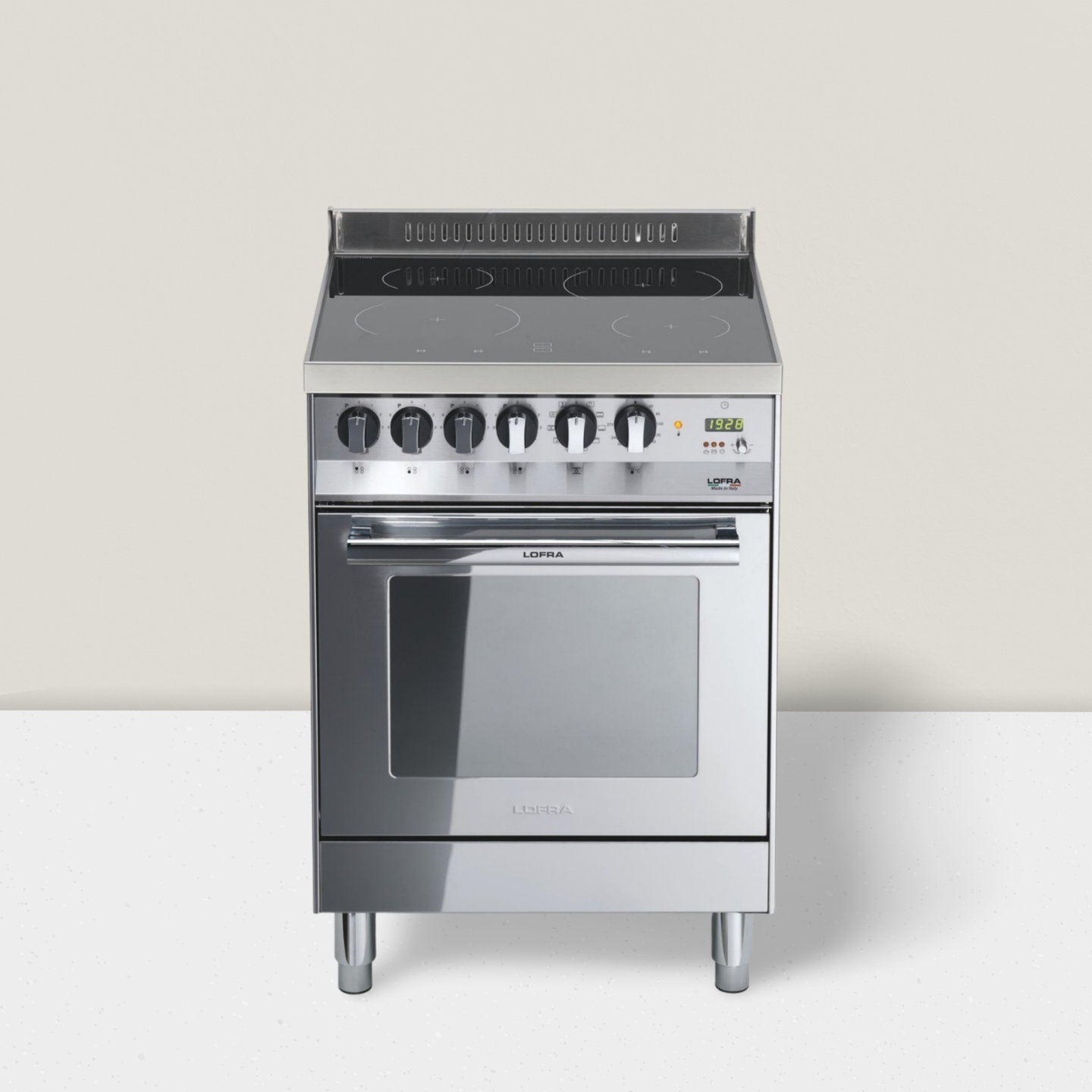 Cucina a Induzione Lofra - PL66MFT/4I PROFESSIONAL - Forno elettrico e piano a induzione