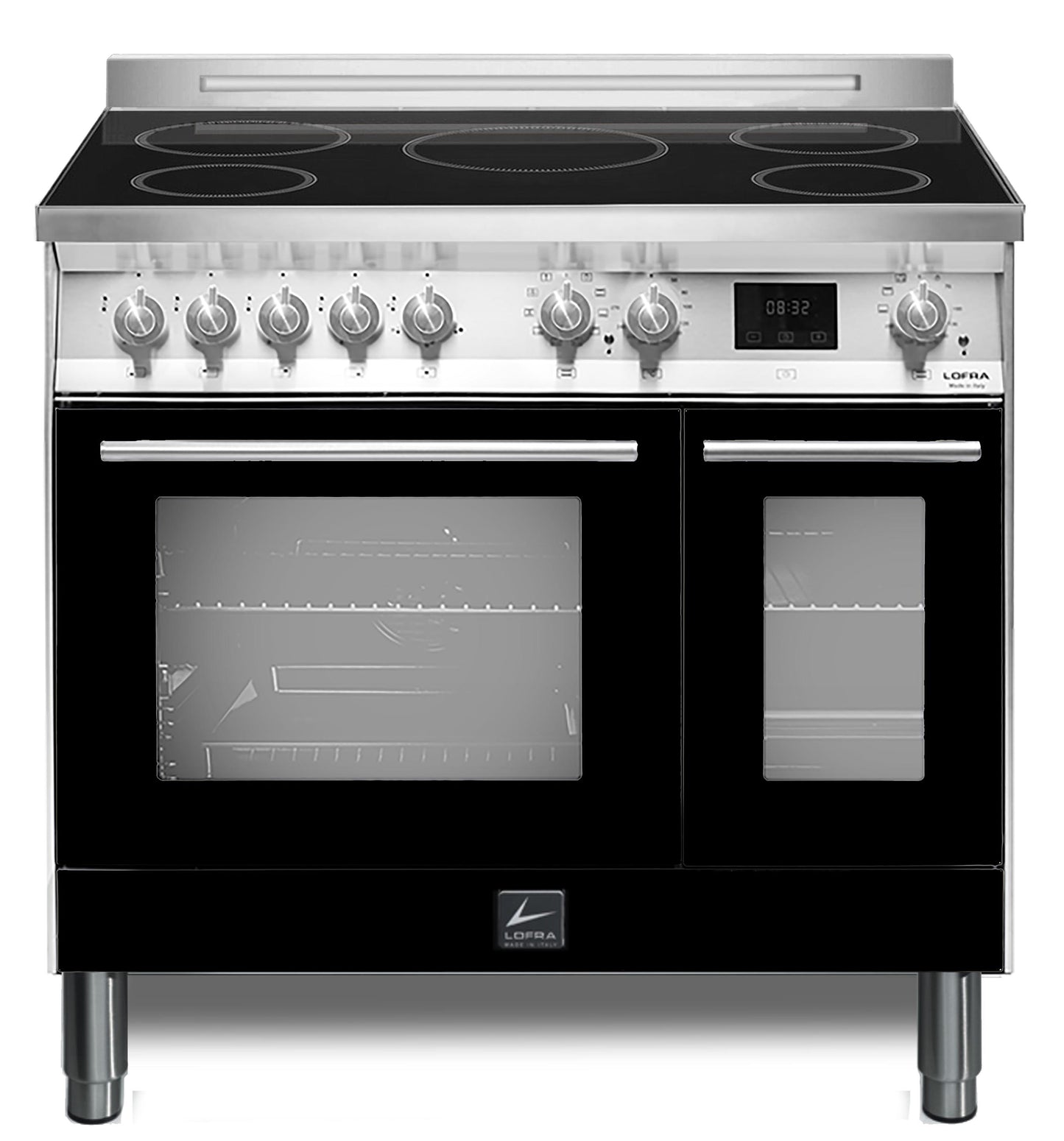 Cucina Lofra con doppio forno e 5 zone induzione Modello venezia. Vari coloro. 90 per 60