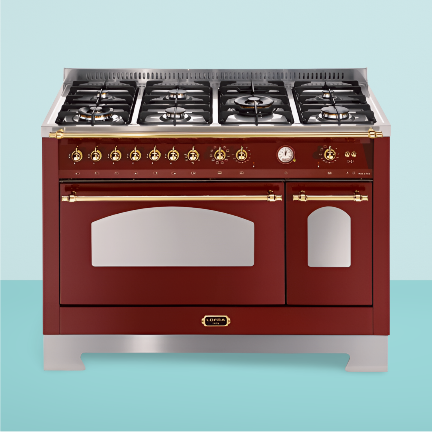 Cucina Rustica Lofra Dolcevita - RNMD126MFT+E/2AEO  - Cucina a Doppio Forno (Tre Colori)