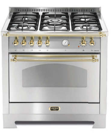 Cucina Lofra Dolcevita - RSG96MFT/CI DOLCEVITA - Forno elettrico e Piano a Gas Offerta Inox