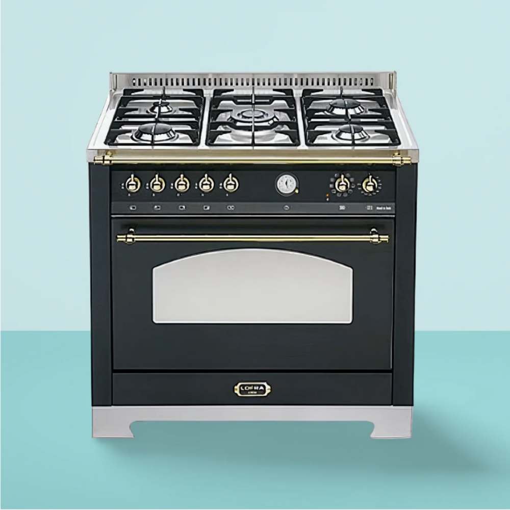 Cucina Lofra Dolcevita - RNMG96MFT/CI DOLCEVITA - Forno elettrico e Piano a Gas Offerta Nero