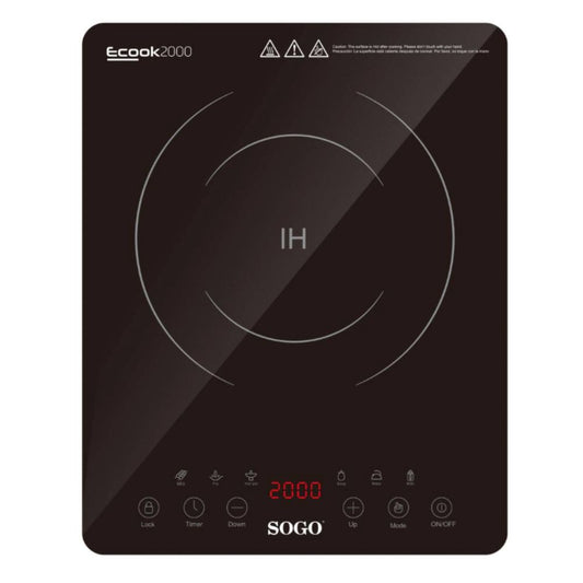 CUCINA A INDUZIONE DIGITALE AD ALTA POTENZA - Ecook2000
